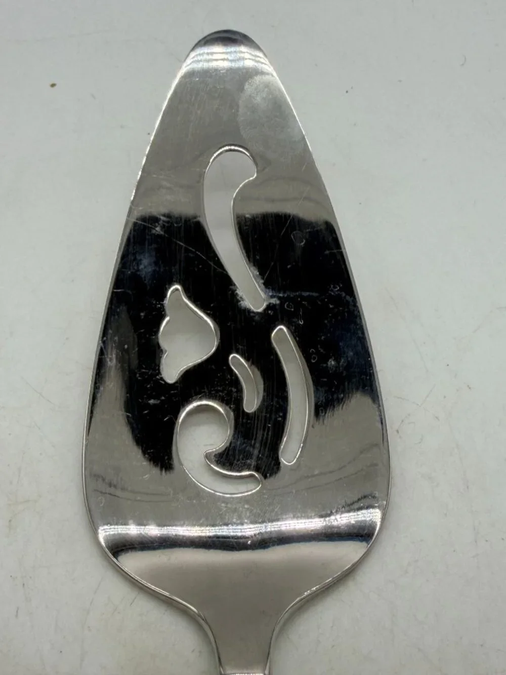 Vintage Two Piece International Silver Stainless Serving Utensils Spoon and Cake